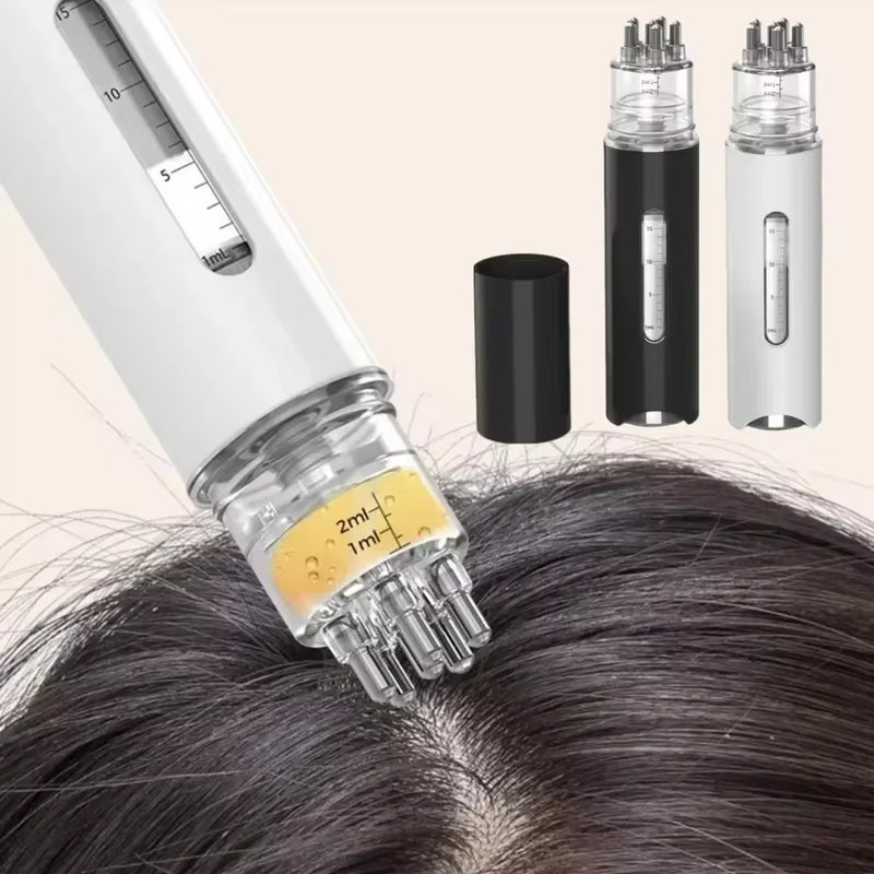 Scalp Applicator Liquid Comb Portable Mini Massage Comb Essential Oil Liquid Guiding Massager Anti Hair Loss Scalp Care Tools - Otaj Gifts