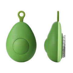 Creative Cat Grooming Comb Portable Massage Brush One-Button Remove Floating Hair Scraper Cats Dogs Pet Self Cleaning Tool Accessories - Otaj Gifts