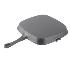Cast Iron Steak Frying Pan Food Meals Gas Induction Cooker Cooking Pot Kitchen Cookware - Otaj Gifts