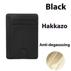 Multiple Card Slots Portable Pu Leather Credit Card Bag Card Holder - Otaj Gifts