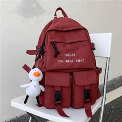 The New School Bag Korean Fashion Sweet Trend School Backpack - Otaj Gifts