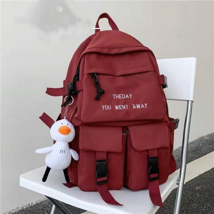 The New School Bag Korean Fashion Sweet Trend School Backpack - Otaj Gifts