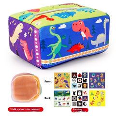 Children's Drawstring Paper Towel Box Toy Baby Fabric Drawstring - Otaj Gifts