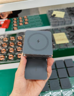 Magnetic 15W Foldable 3-in-1 Wireless Charging Station For IP Devices - Otaj Gifts