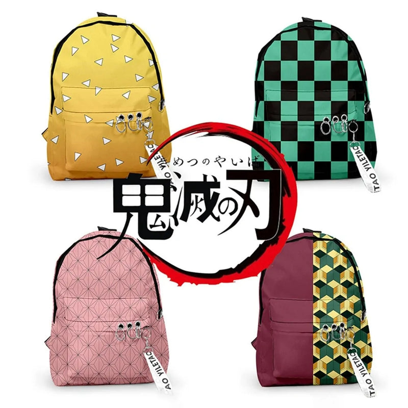 Demon Slayer School Bag - Otaj Gifts