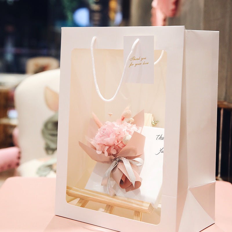 Creative Transparent Window Tote Bag Birthday Gift - Otaj Gifts