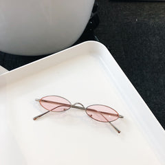 Retro Cat Eye Sunglasses Women Yellow Red Lens Sun Glasses - Otaj Gifts