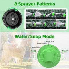 Pet Dog Wash Outdoor,  High-Pressure Pet Shower Sprayer Dog Shower Brush And Pet Grooming Comb For Watering Flowers, Car Washing, Pet Bathing - Otaj Gifts