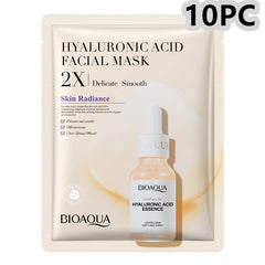 Collagen Face Mask Moisturizing Firming Face Sheet Mask Hyaluronic Acid Facial Masks Beauty Skin Care Gel Skin Care - Otaj Gifts