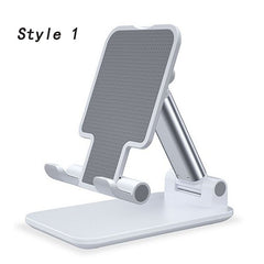 Metal Desktop Tablet Holder Table Cell Foldable Extend Support Desk Mobile Phone Holder Stand For iPhone iPad Adjustable - Otaj Gifts