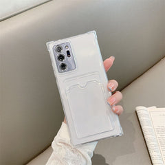 Anti-falling Four-corner Transparent Card Bag Cell Phone Case - Otaj Gifts