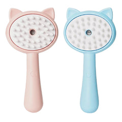 Hair Cleaning Brush With Mist Multifunctional Cat Grooming Brush Rechargeable Self Cleaning Slicker Brush For Pets Dogs & Catsb Pet Products - Otaj Gifts