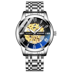 Men's Automatic Mechanical Watch Luminous Simple Fashion Trend - Otaj Gifts