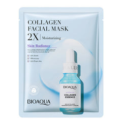 Collagen Face Mask Moisturizing Firming Face Sheet Mask Hyaluronic Acid Facial Masks Beauty Skin Care Gel Skin Care - Otaj Gifts