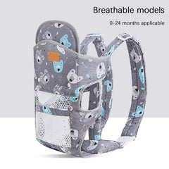 Multifunctional Baby Carrier With Breathable Front And Back In Summer - Otaj Gifts