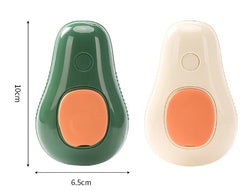 Steamy Cat Brush Cat Dog Grooming Comb Electric Self Cleaning Steam Cat Brush For Massage Avocado Shape Pet Spray Cat Grooming - Otaj Gifts