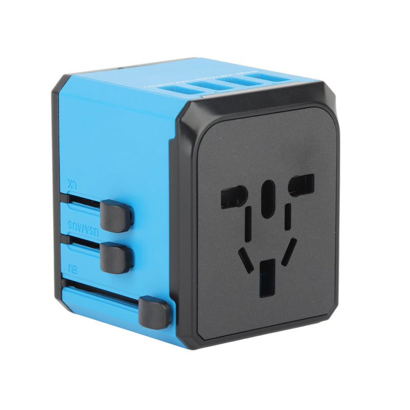 Universal Travel Adapter Worldwide Portable 4 USB Port International Wall Charger for Phone 100‑240V - Otaj Gifts