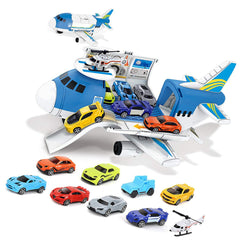 Aircraft Vehicle Toys Fun Educational Simulation Transport Cargo Airplane Car Toy Play Set for 3 to 6 Years Old - Otaj Gifts