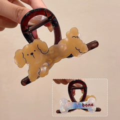 Cute Cute Personality Puppy Updo Hair Claw Female - Otaj Gifts