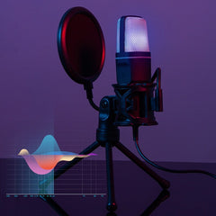 Clear Full RGB Capacitor Esports Gaming Desktop Microphone Computer Microphone - Otaj Gifts