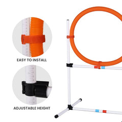 3PC Dog Agility Equipment Set, Obstacle Course Training Exercises For Dogs - Otaj Gifts