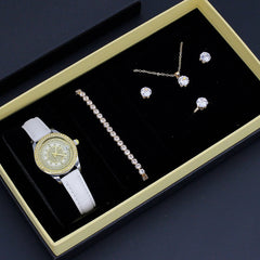 New Ladies Watch Good-looking Cross-border Valentine's Day Watch Jewelry Suit With Decoration - Otaj Gifts