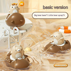 Infant Electric Rotating Bear Water Spray Shower Baby's Bathroom Floating Animal Bath Toys - Otaj Gifts