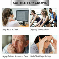 9 Gears Electronic Acupuncture Pen Pain Relif Therapy Massage Pen Women 9 Gears Body 5-in-1 Back Arm Energy Meridian Tired Electric Pen Muscle Relax Body Deep Tissue Massage Tool - Otaj Gifts