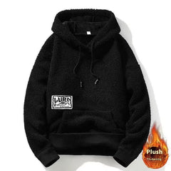 Thick Autumn And Winter Cashmere Hoodie Men - Otaj Gifts