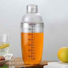 Thickened Manual Hand Shaking Cocktail Shaker with Clear Scale Bar Bartender Tool - Otaj Gifts