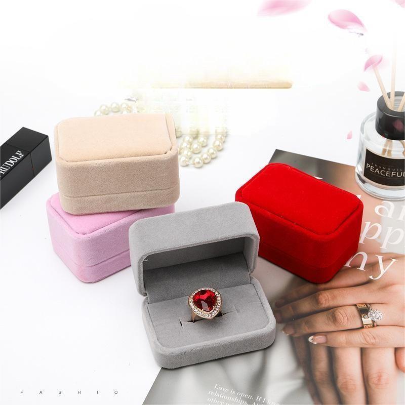Jewelry Box Jewelry Box Flannelette Ring Box - Otaj Gifts