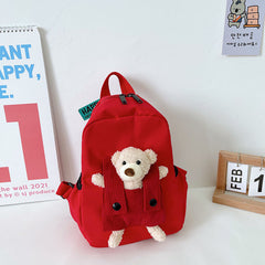 Cartoon Cute Little Bear Kindergarten School Bag - Otaj Gifts
