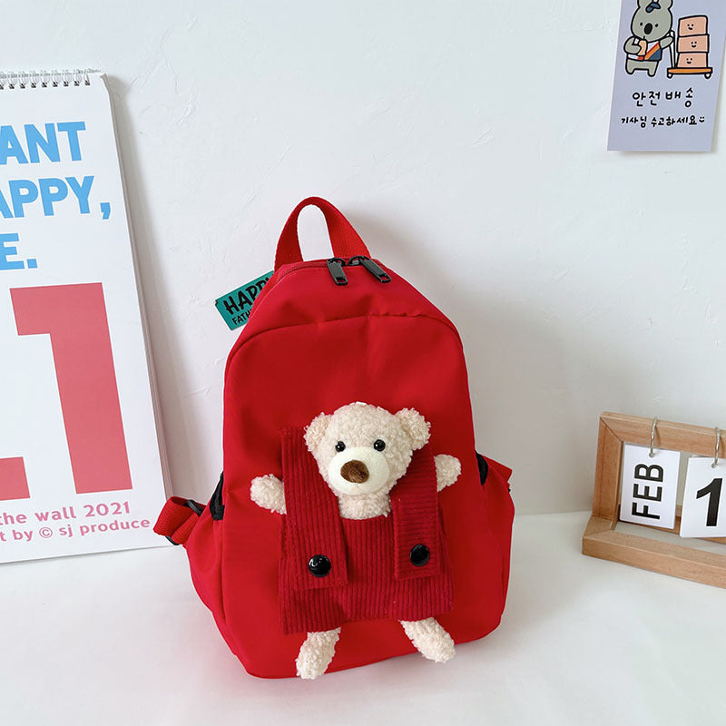 Cartoon Cute Little Bear Kindergarten School Bag - Otaj Gifts