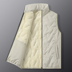 Men's Plus Velvet And Cotton Vest - Otaj Gifts