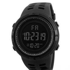 Sports Timing Night Light Domineering Large Dial Electronic Watch - Otaj Gifts