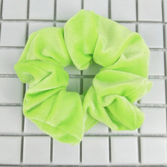 Fluorescent Color Updo Hair Ring Women's Flannel - Otaj Gifts