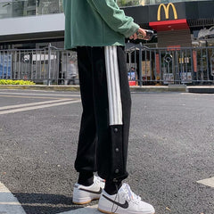 Spring And Autumn Student Track Pants Korean Style - Otaj Gifts