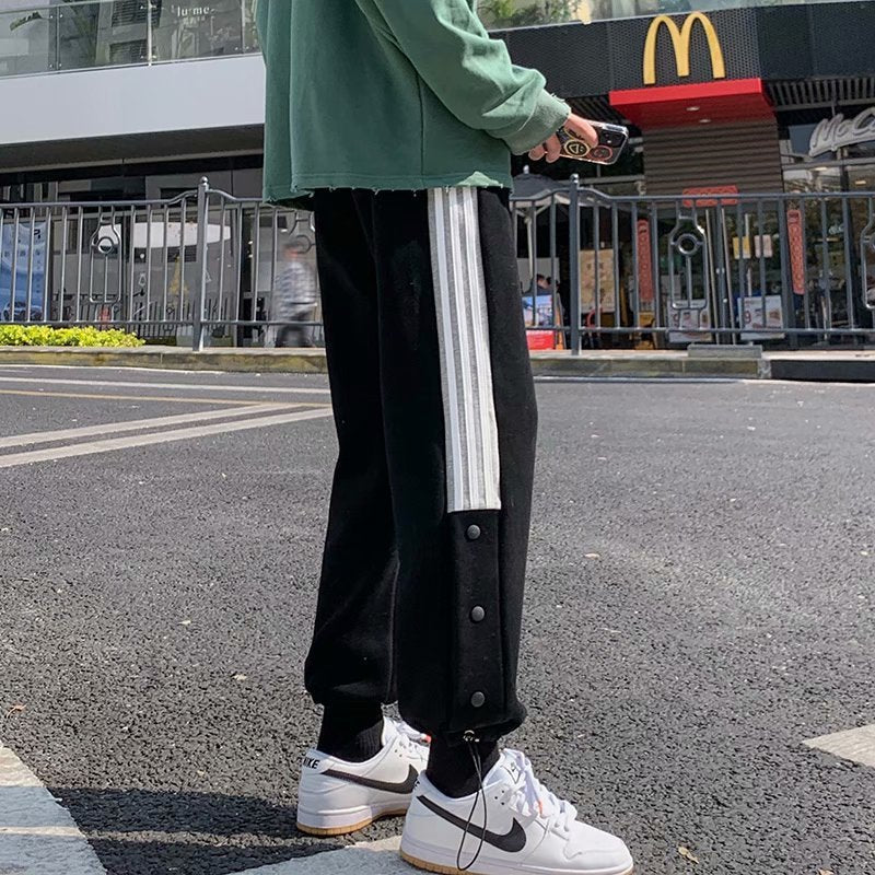 Spring And Autumn Student Track Pants Korean Style - Otaj Gifts