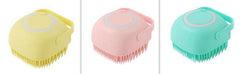 Silicone Dog Bath Massage Gloves Brush Pet Cat Bathroom Cleaning Tool Comb Brush For Dog Can Pour Shampoo Dog Grooming Supplies - Otaj Gifts