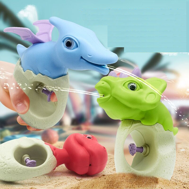 Baby Dinosaur Water Gun Toys For Kids Summer Beach Squirt Blaster Pistol Spray Bath Swim Game Toy For Children Shower Tool - Otaj Gifts