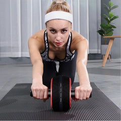 Pro Abs Roller Exercise Wheel Abdominal Core Strength Workout Muscle Cruncher - Otaj Gifts