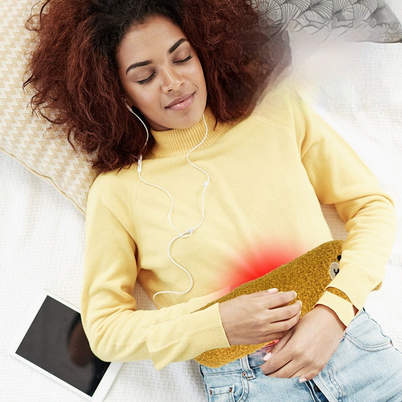 USB Heated Hot Compress Washable Doll - Otaj Gifts