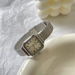 Retro Roman Steel Women's Quartz Watch - Otaj Gifts
