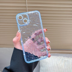 Explosive Diamond Edge Diamond Pattern Far Peak Blue Protective Cover - Otaj Gifts