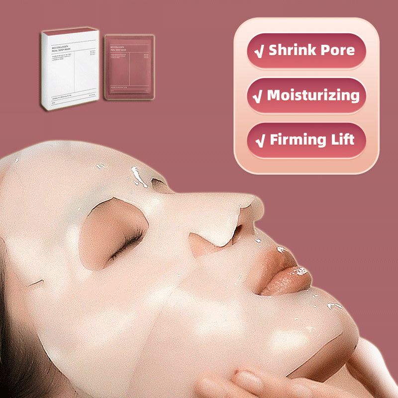 Face Mask Shrink Pore Moisturizing Refreshing Brightening Firming Lift Nourish Skin Care Deep Hydration Moisturizer - Otaj Gifts