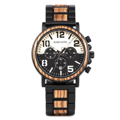 BOBO BIRD Wooden Men's Watch - Otaj Gifts
