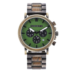 BOBO BIRD Wooden Men's Watch - Otaj Gifts