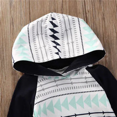 Infant Rompers Jumpsuit Hooded Clothes - Otaj Gifts