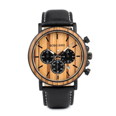 BOBO BIRD Wooden Men's Watch - Otaj Gifts