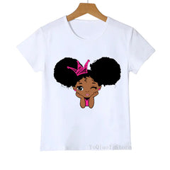 Children's T-Shirts White Summer Top - Otaj Gifts